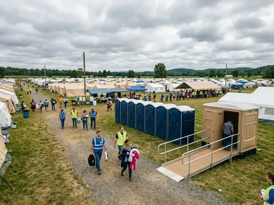 disaster-relief-camp-restrooms-010 — frequently asked questions, Dumpster & Portable Bathrooms Rental in Buckhall, VA